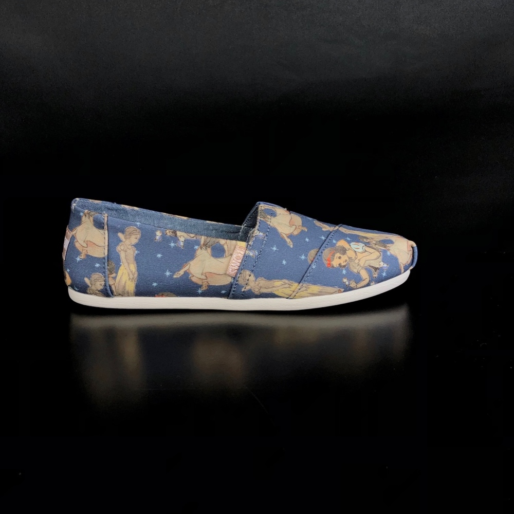 TOMS  Blue Snow White Alpargata Women's - Picture 5 of 5